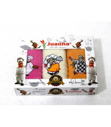 Серветки махрові Juanna 3 штуки