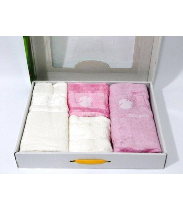 Set of towels Pupilla bamboo four (2b + 2l)