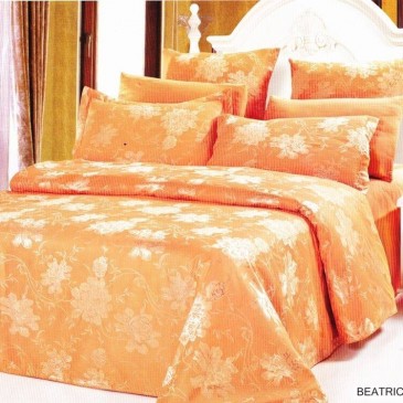 ARYA bedding set Jacquard Beatrice Coral