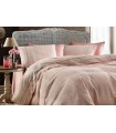 Gelin Home bedding set Jacquard with lace Nazli