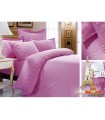 Bed linen Love You sateen lace pink
