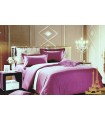 Love you stripe violet 22 bedding set