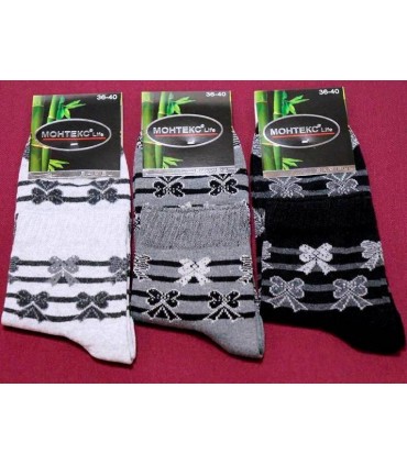 Monteks socks lycra female color ECONOMY
