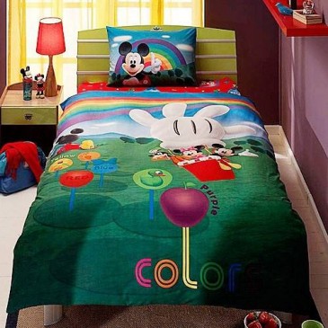 Постельное белье TAC Disney Mickey Mouse House Colors