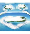 Love You sateen Dream bedding set