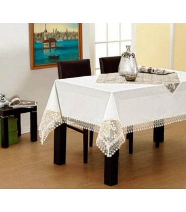 Tablecloth KAYAOGLU Almira beyaz