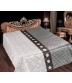 Love You Bedspread Gold Pearls 15-106