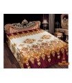 Bedspread Love You Gold Amber