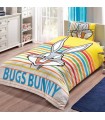 Bed linen TAC DISNEY Bugs Bunny Striped