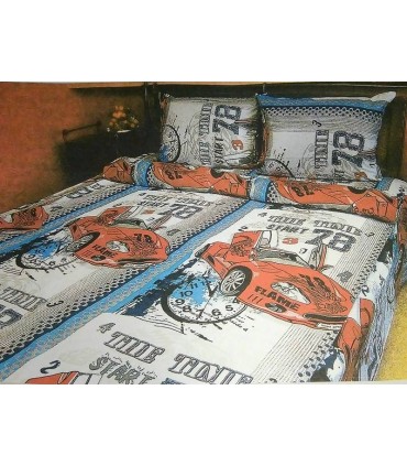 The Tirotex bedding set is childrens one and a half
