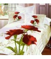 Love You sateen Rose bedding set