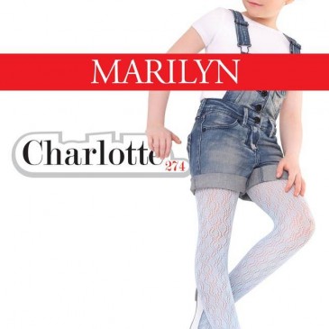 детские колготы жаккардовые MARILYN CHARLOTTE 274 --98-122, 128-146