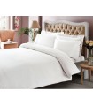 Bed sheets TAC Premium Basic Stripe beyaz