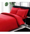 Bed sheets TAC Premium Basic Stripe kirmizi