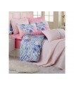 Bed sheets with a coverlet Cotton Box Daily pembe 2