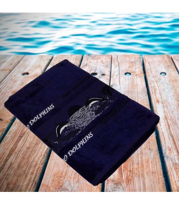 Philippus Beach Towel 90 x 170 (Dolphin)