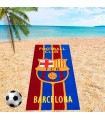 Полотенце пляжное 75*150 с футбольными клубами