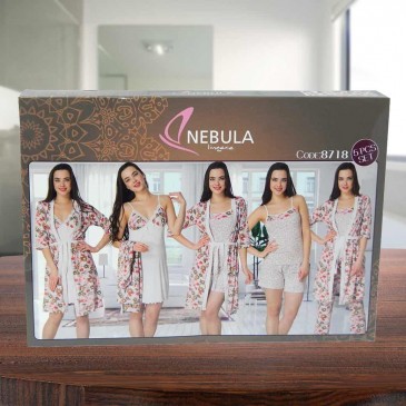 Комплект женской домашней одежды Nebula из 5-ти предметов