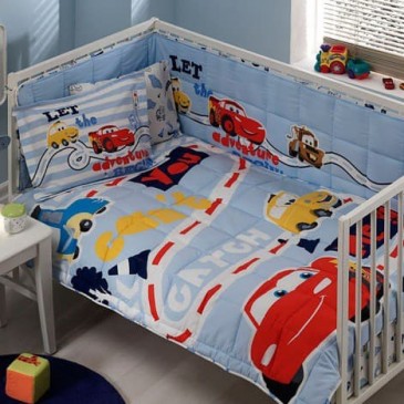 Набор в кроватку TAC Uyku seti Disney Cars baby