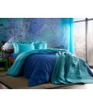 Bed sheets TAC Genc Modasi ranforce Colorful blue