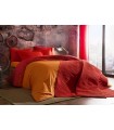 Bed sheets TAC Genc Modasi ranforce Colorful oranj