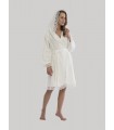 Tivolyo Home Carmen bathrobe white