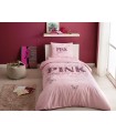 Bed sheets TAC Genc Modasi ranforce Pink