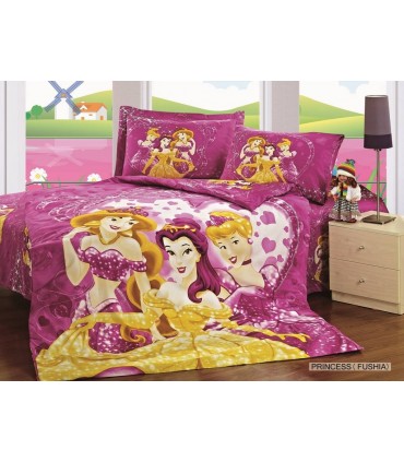ARYA satin Princess bedding set