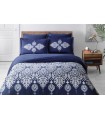 Bed linen TAC DELUX SATEN Rados blue