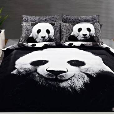 Bedding Set ARYA Satin Panda