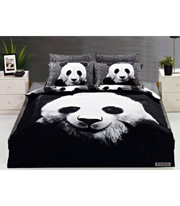 Bedding Set ARYA Satin Panda