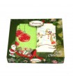 Napkins Vianna terry 30 * 50 2 pieces (New Year)