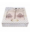 Set of towels Gulcan VIP 2-ka