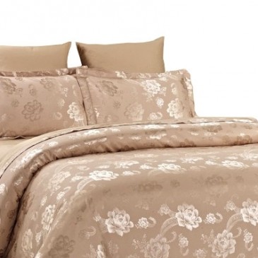 Bedding Set ARYA Pure Series Jacquard 200x220 - 70x70 Bianca
