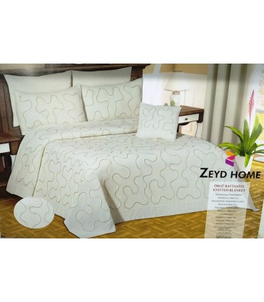 PBC Zeyd Home Simli with a knitted bedspread 240 * 260