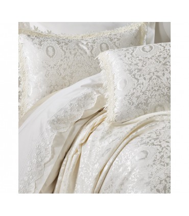 Cotton Box CHI CHI ELEGANCE KREM bed set with bedspread