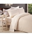 Sateen bedding set with lace, TF B 0018 N