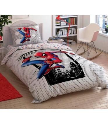 Quilt cover TAC DISNEY Spiderman Cloudy
