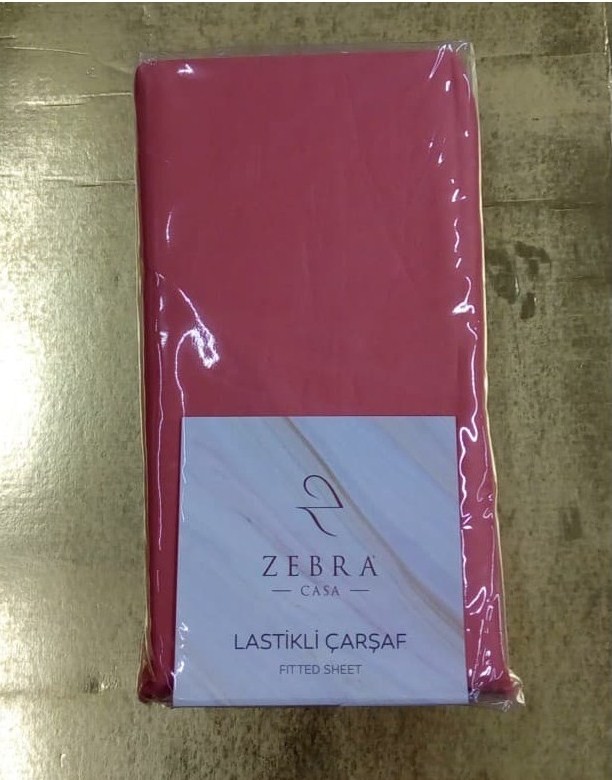 Простирадло сатинове Zebra Casa 100*200