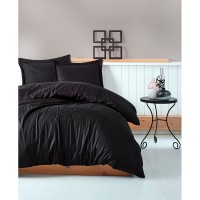 Cotton Box ELEGANT STRIPE Siyah bedding set