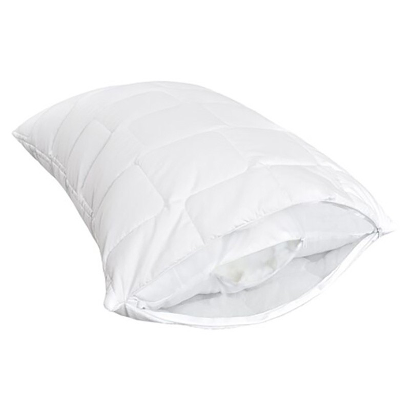 Чохол захисний 2 шт стьобаний на подушку з блискавкою IDEIA