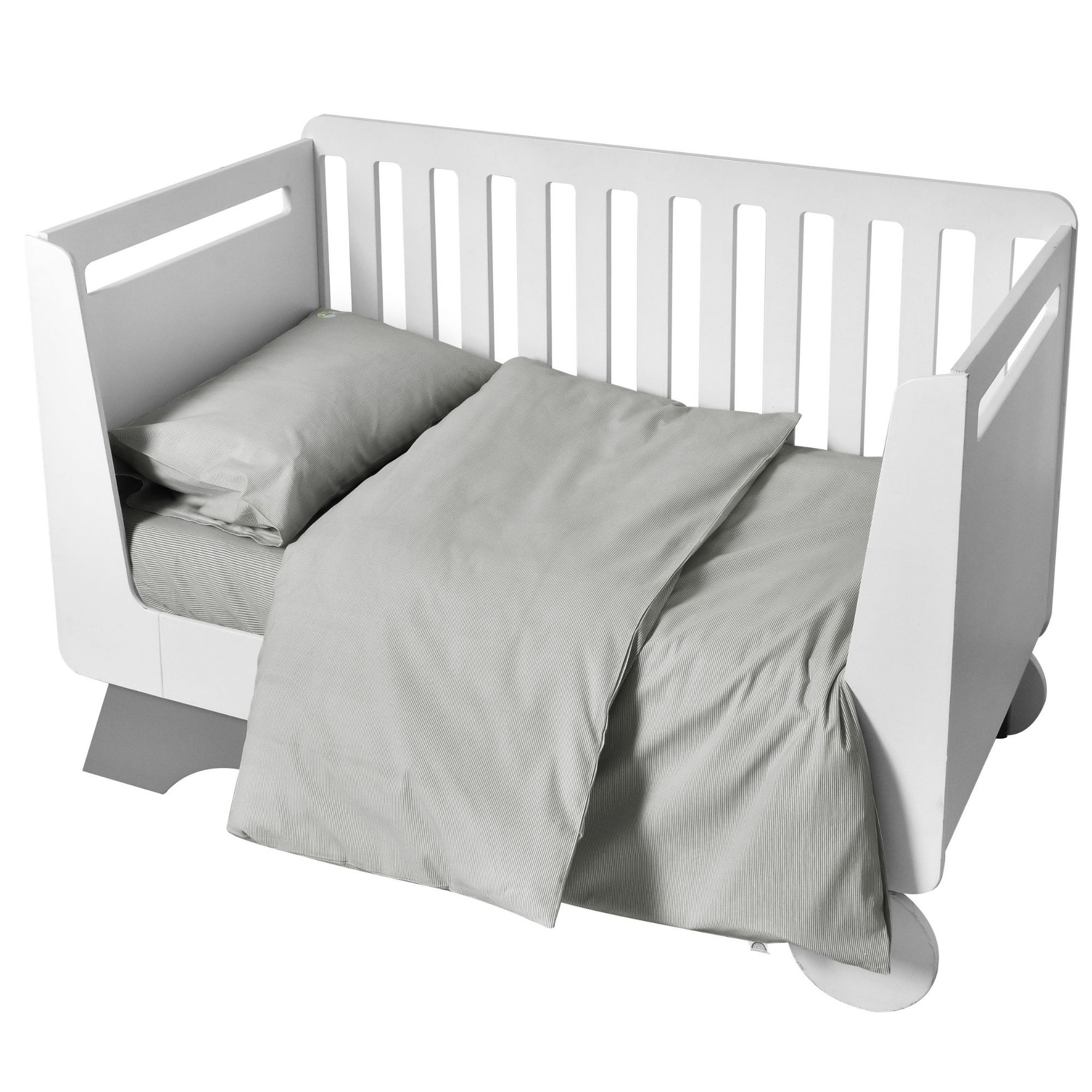 Комплект постільної білизни Смужка у ліечко для немовлят ТМ PAPAELLA