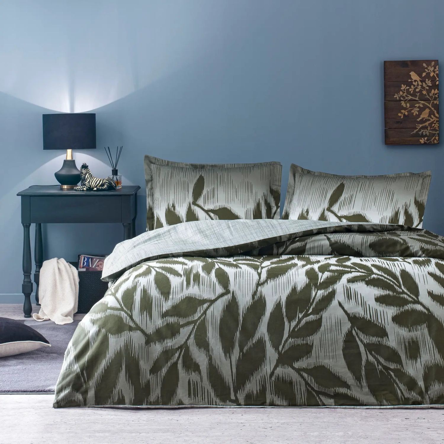 постільна білизна TAC saten Matilda yesil