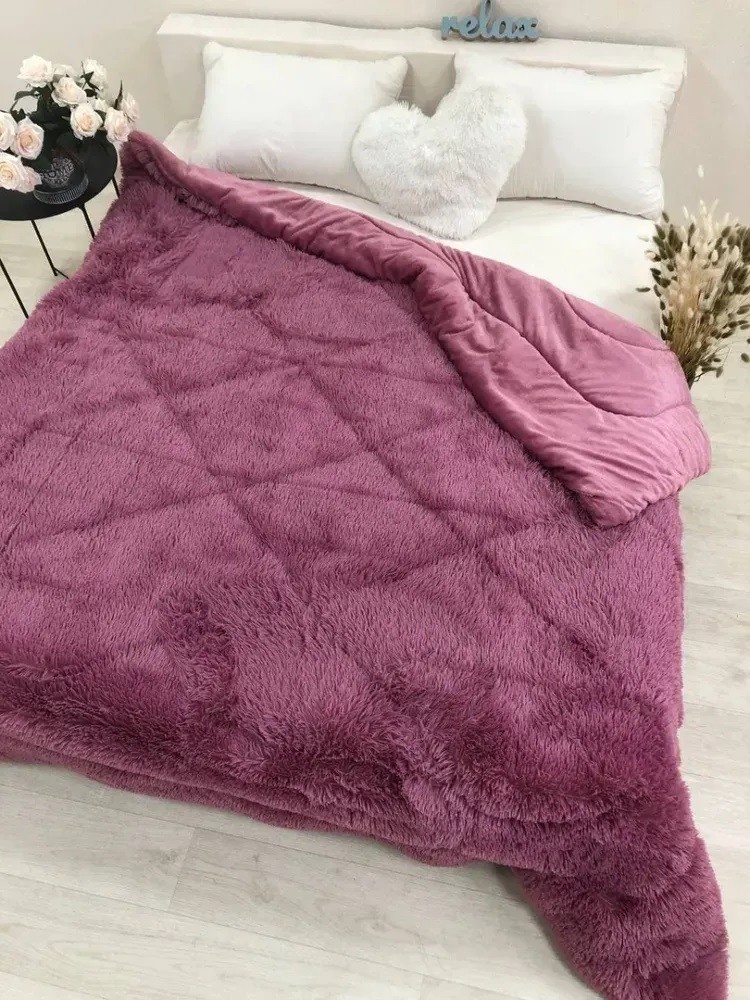 Одеяло покрывало мех Cappone 200*230