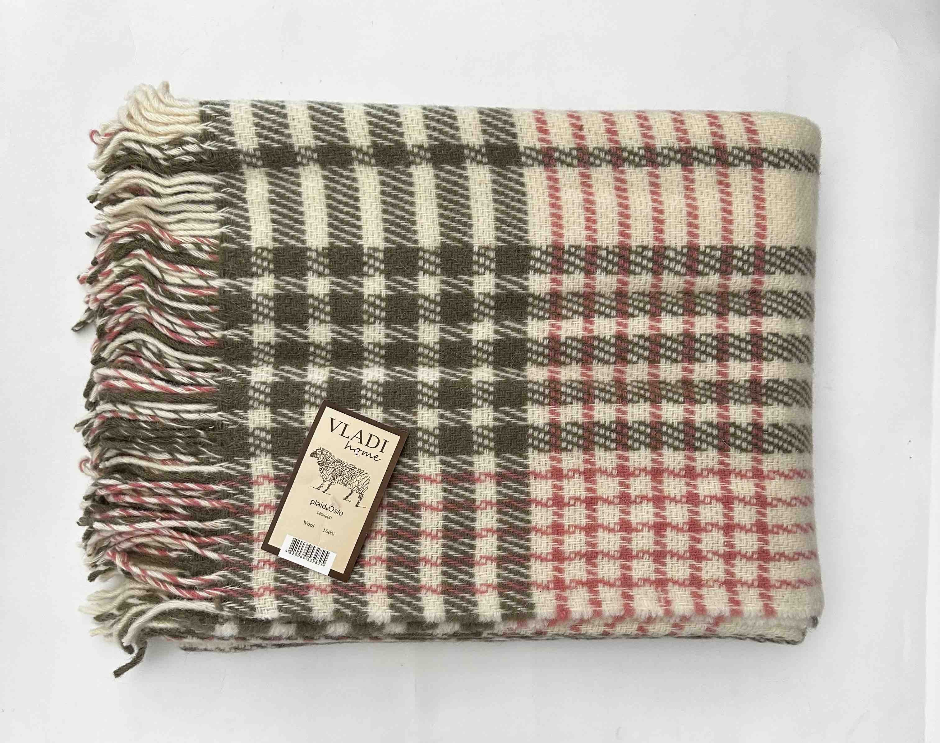 Plaid Vladi Oslo 140 x 200
