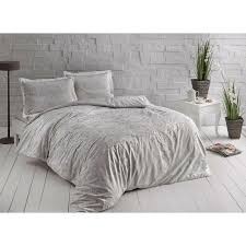 постельное белье TAC saten Castollo krem