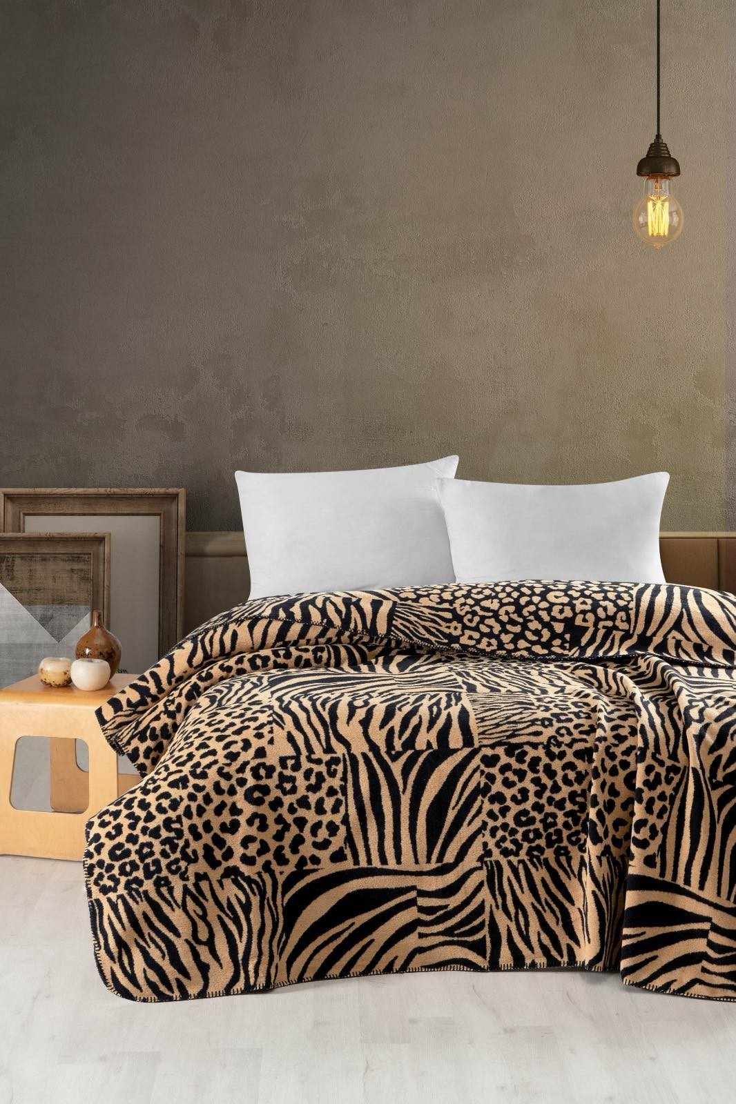 Хлопковый плед Vefa pike 200x220