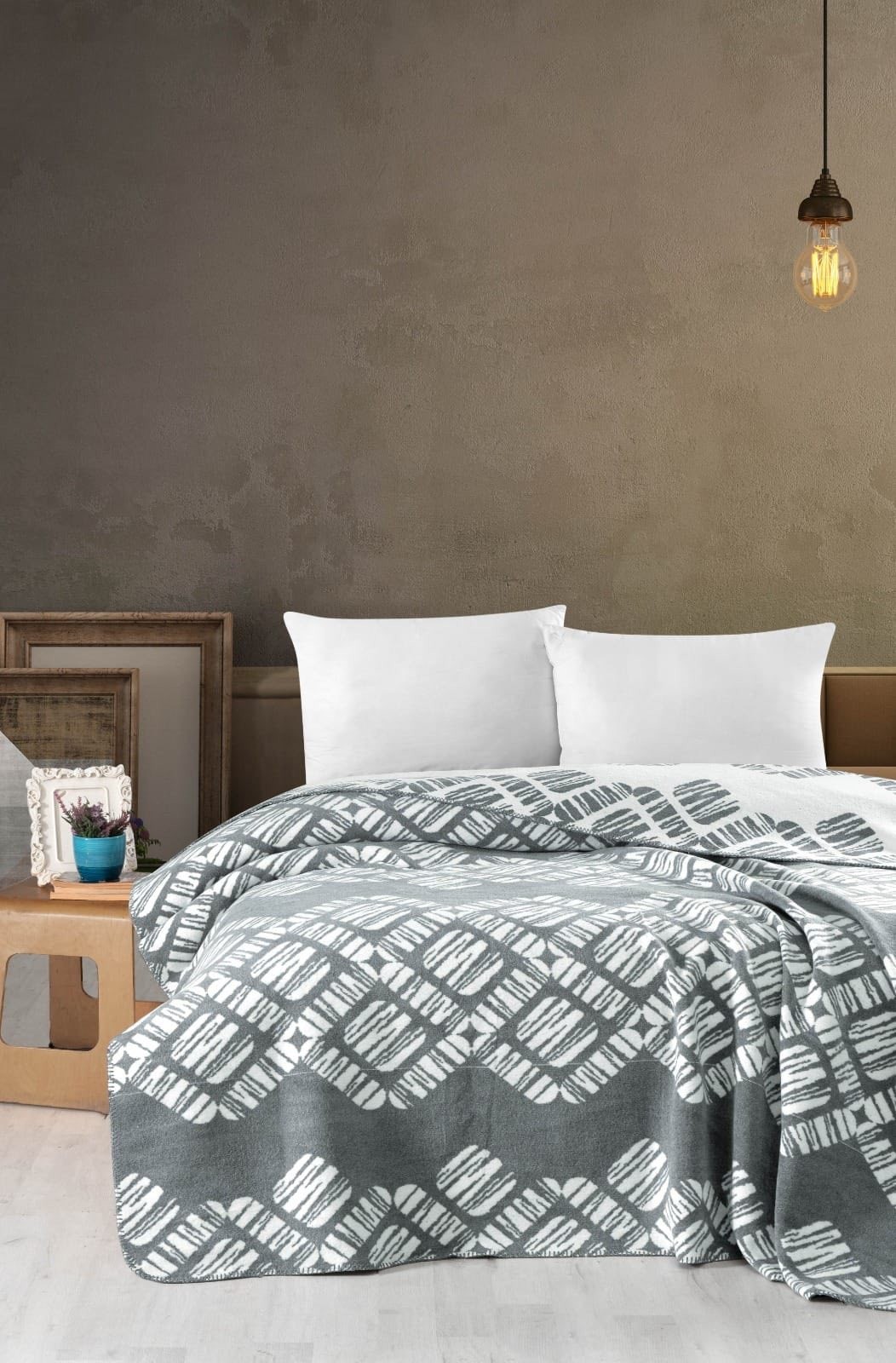 Хлопковый плед Vefa pike 200x220