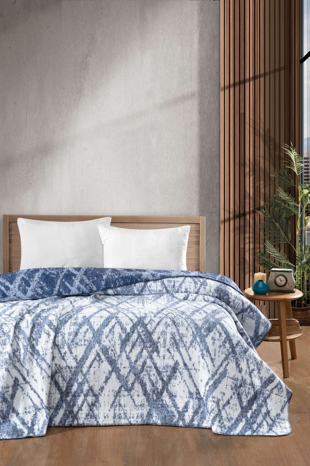 Хлопковый плед Vefa pike 200x220