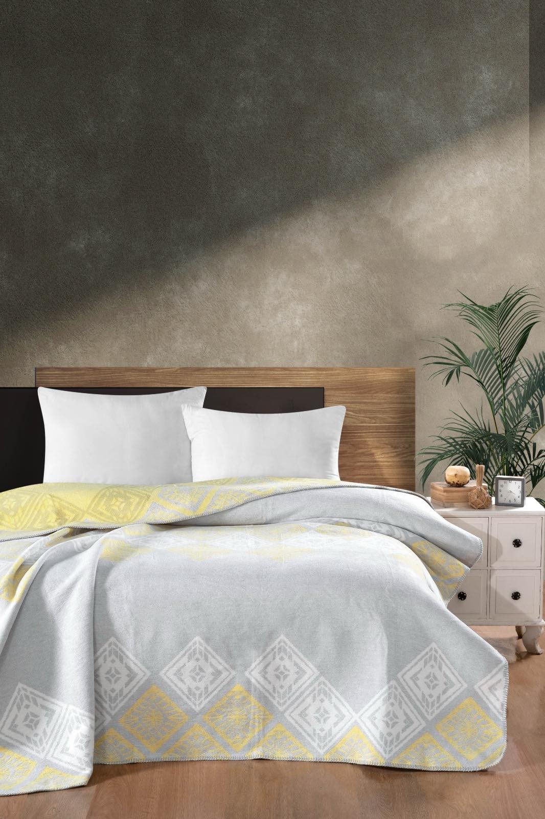 Хлопковый плед Vefa pike 200x220